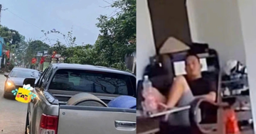 Đỗ bán tải chắn đường, chủ xe thản nhiên ngồi hiên nhà nói ‘lùi xe mà đi’