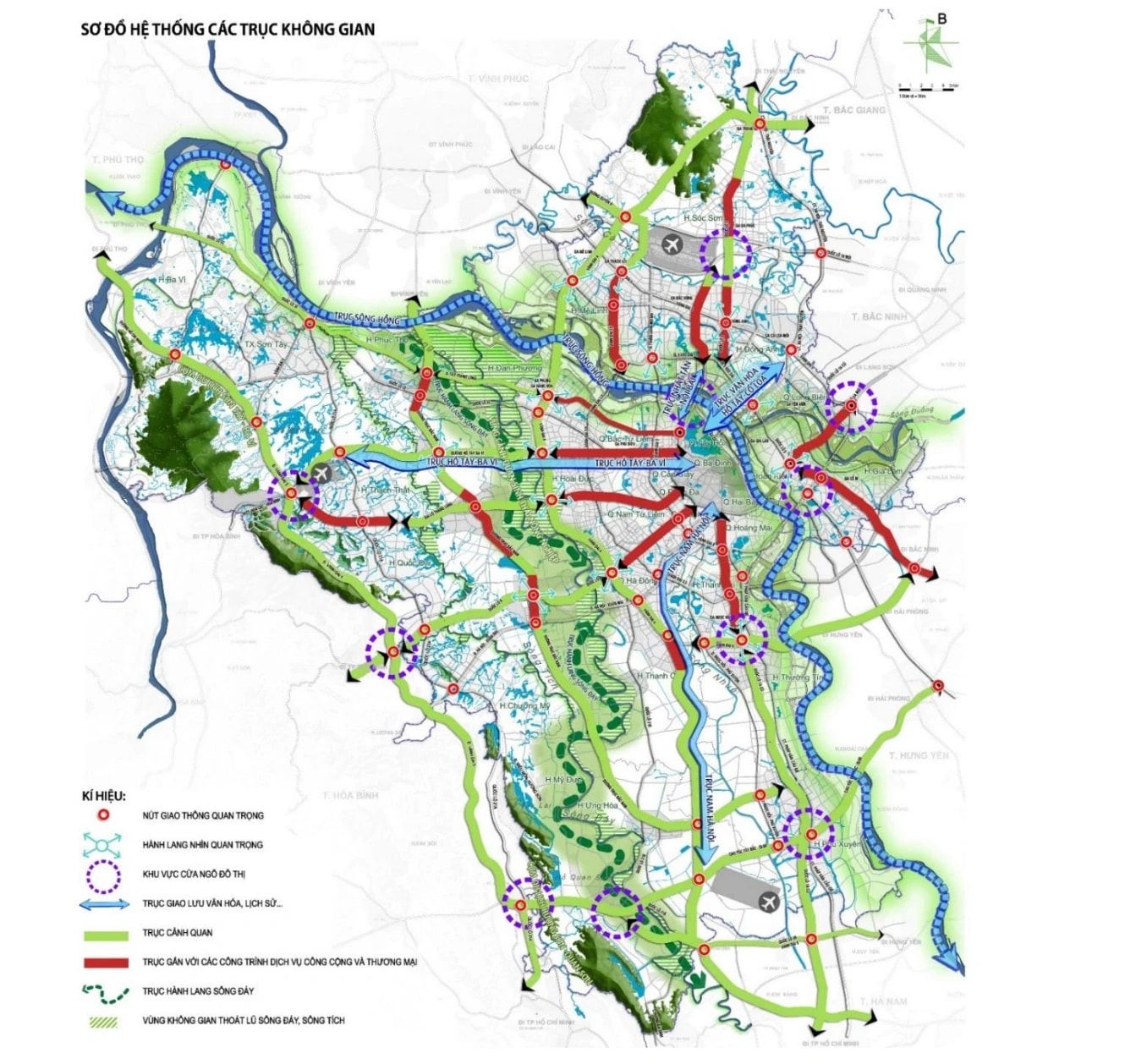 Hà Nội định hướng phát triển đa cực, đa trung tâm