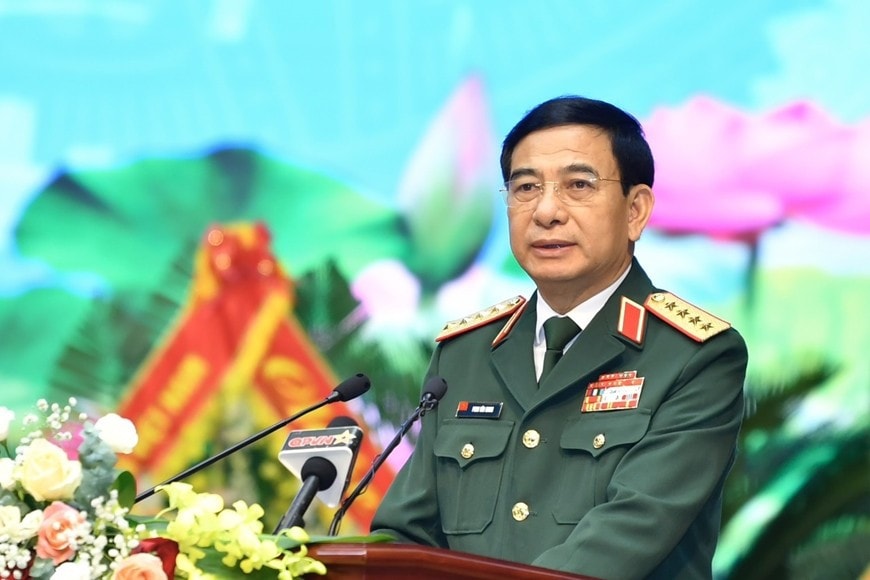 Đại tướng Phan Văn Giang, Bộ trưởng Quốc phòng. Ảnh: PV dai-tuong.jpg