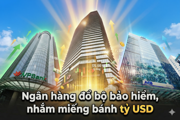 Ba ông lớn ACB, VPBank, Techcombank tăng tốc lấn sân bảo hiểm, cuộc đua giành thị trường tỷ USD nóng lên