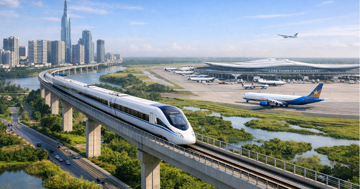 Công ty của tỷ phú Trần Bá Dương được giao nghiên cứu tuyến đường sắt gần 85.000 tỷ kết nối sân bay Long Thành
