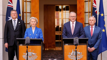 EU và Australia đạt thỏa thuận thương mại sau 8 năm đàm phán, tăng tốc ‘thoát bóng’ Mỹ - Trung
