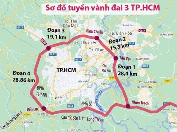 Vành đai chiến lược nối thông Đông Nam Bộ dự kiến chi 65.000 tỷ để hoàn thiện ‘lên đời’ - Ảnh 2. Vành đai chiến lược nối thông Đông Nam Bộ dự kiến chi 65.000 tỷ để hoàn thiện ‘lên đời’ - Ảnh 2.