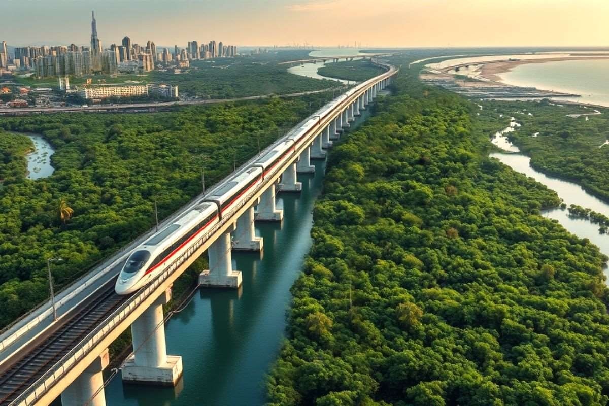 Tuyến đường sắt nối đến siêu đô thị 10 tỷ USD của Vingroup nhận chỉ đạo mới, quyết tâm không để chậm trễ- Ảnh 1. Tuyến đường sắt nối đến siêu đô thị 10 tỷ USD của Vingroup nhận chỉ đạo mới, quyết tâm không để chậm trễ- Ảnh 1.