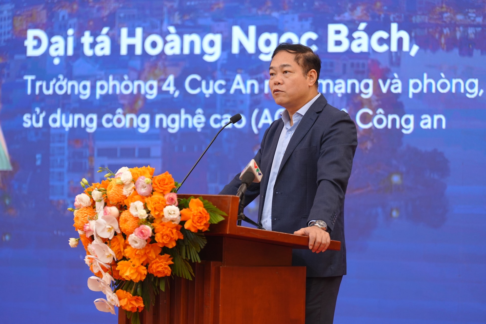 Đại tá Hoàng Ngọc Bách, Bộ Công an phát biểu tại Đối thoại về thí điểm tài sản mã hóa