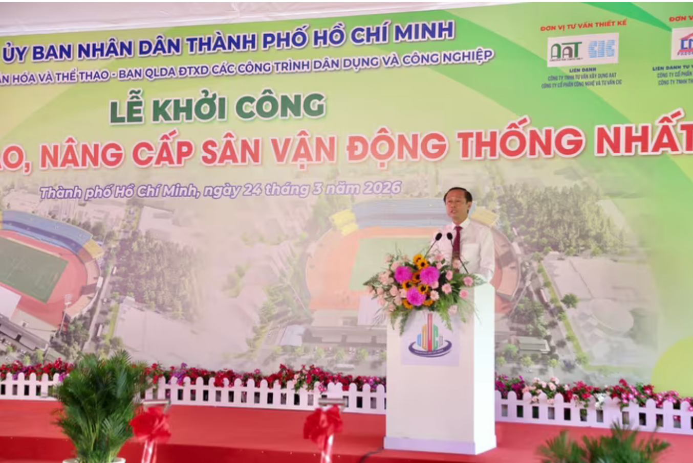 Chính thức khởi công ‘lên đời’ sân vận động lâu đời nhất Việt Nam, sức chứa gần 18.000 chỗ ngồi- Ảnh 3. Chính thức khởi công ‘lên đời’ sân vận động lâu đời nhất Việt Nam, sức chứa gần 18.000 chỗ ngồi- Ảnh 3.