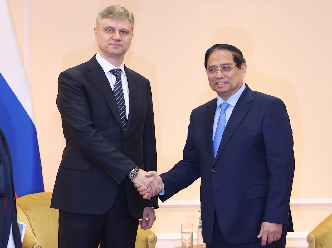 Thủ tướng: Kết nối đường sắt Việt Nam - Nga có vai trò chiến lược- Ảnh 1. Thủ tướng: Kết nối đường sắt Việt Nam - Nga có vai trò chiến lược- Ảnh 1.
