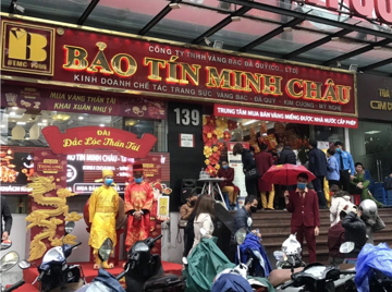 Bảo Tín Minh Châu giảm hơn 4 triệu đồng/lượng vàng ngay sau khi hoạt động lại