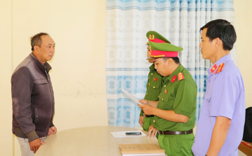 Khởi tố Lê Văn Chuồng SN 1963, chủ hộ kinh doanh cà phê Thiện Tiến