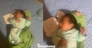 Phát hiện bé trai sơ sinh đặt trước cổng nhà dân lúc 3h sáng
