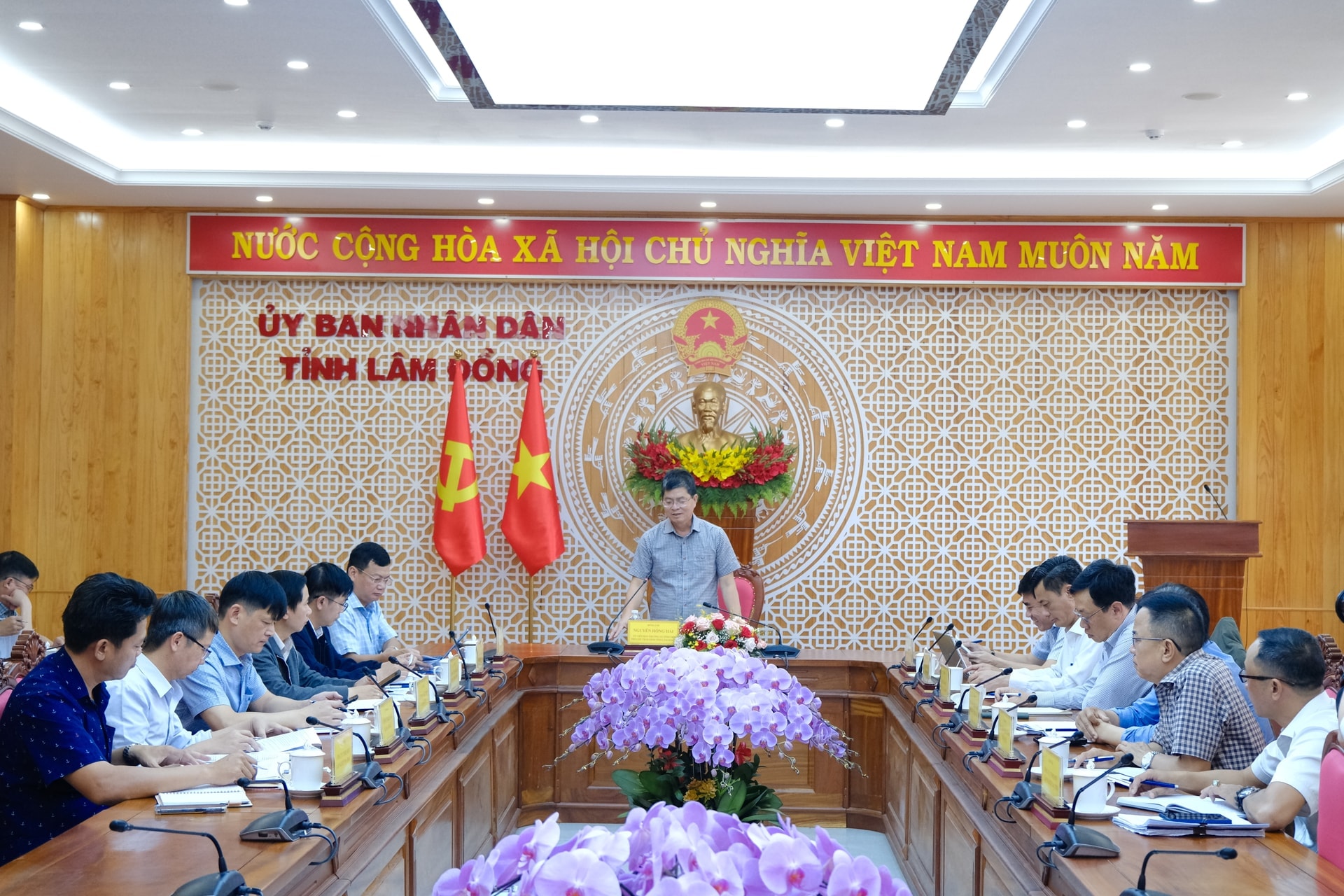 Hình ảnh tại buổi làm việc. Nguồn ảnh: Báo Lâm Đồng Hình ảnh tại buổi làm việc. Nguồn ảnh: Báo Lâm Đồng