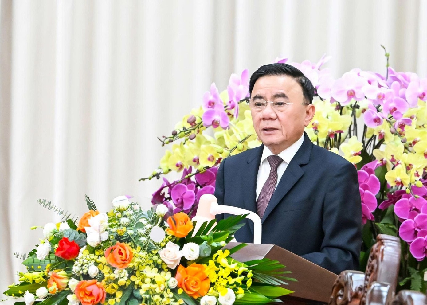 Thường trực Ban Bí thư Trần Cẩm Tú. Ảnh: PV. Ban Bí thư chỉ đạo rà soát, sắp xếp, thu gọn các cơ quan có chức năng xuất bản - Ảnh 1.