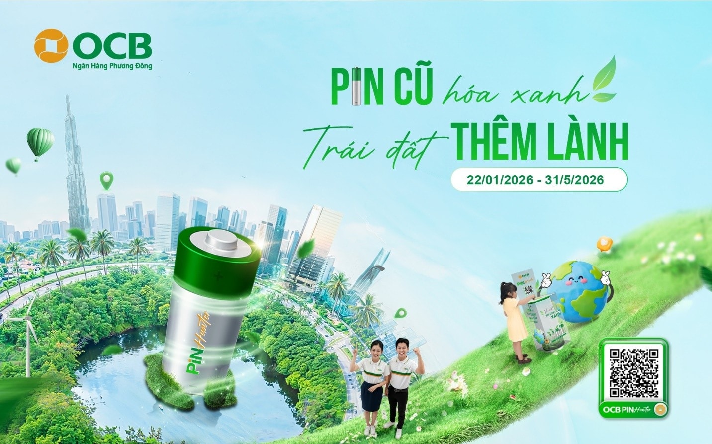 Hành trình pin cũ 'hóa xanh' sau khi được thu gom tại <a style='text-decoration: none;' href='/OCB'>OCB</a> - Ảnh 1.