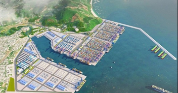 Siêu cảng hơn 2 tỷ USD lớn nhất miền Trung, tọa lạc dưới chân 'thiên hạ đệ nhất hùng quan' đạt dấu mốc quan trọng