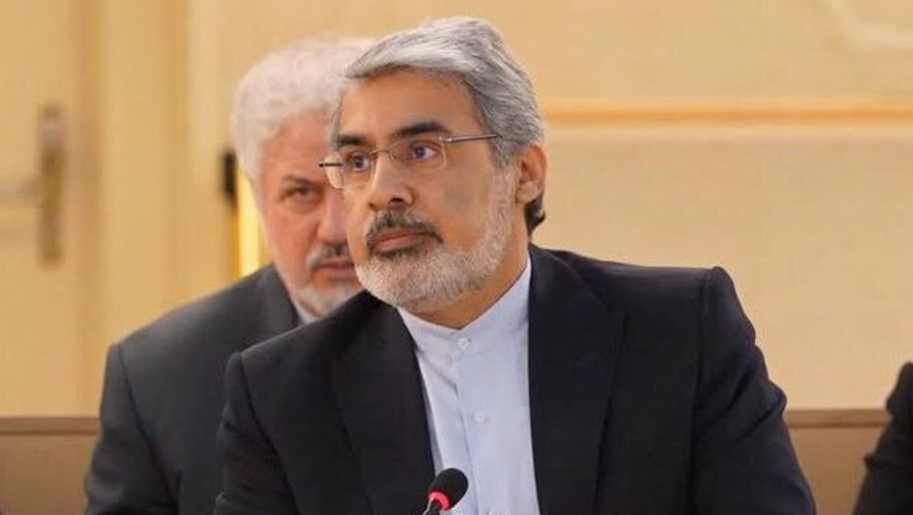 Đại sứ kiêm đại diện thường trực của Iran tại Văn phòng Liên hợp quốc ở Geneva, ông Ali Bahreini. ds.jpg