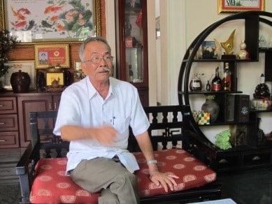 Đồng chí Lâm Sơn Náo kể về những năm tháng tham gia đội biệt động 65 chống Mỹ - ngụy trên đất Sài gòn năm xưa. Ảnh: Internet