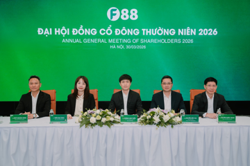 ĐHĐCĐ F88 2026: Mở 1.000 phòng giao dịch, không chia cổ tức, tăng vốn lên hơn 2.400 tỷ đồng, chuyển sàn sang HoSE