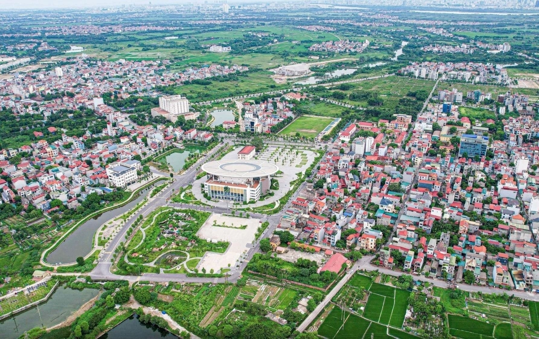 Một góc của xã Đông Anh, TP. Hà Nội. Nguồn ảnh: Internet Một góc của xã Đông Anh, TP. Hà Nội. Nguồn ảnh: Internet