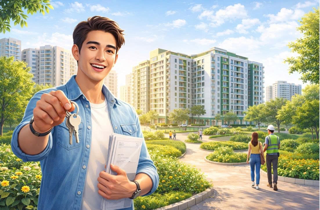 Từ mai, người độc thân thu nhập đến 25 triệu đồng/tháng được mua nhà ở xã hội tại TP. HCM. Ảnh minh họa Từ mai, người độc thân thu nhập đến 25 triệu đồng/tháng được mua nhà ở xã hội tại TP. HCM. Ảnh minh họa