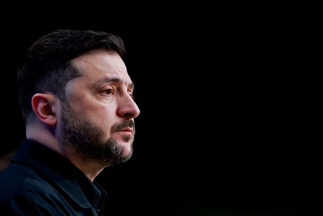 Tổng thống Ukraine Volodymyr Zelensky. (Ảnh: Reuters) Trung Đông 'dậy sóng' khi Ukraine đề xuất hỗ trợ quân sự, Iran lập tức cảnh báo - Ảnh 1.