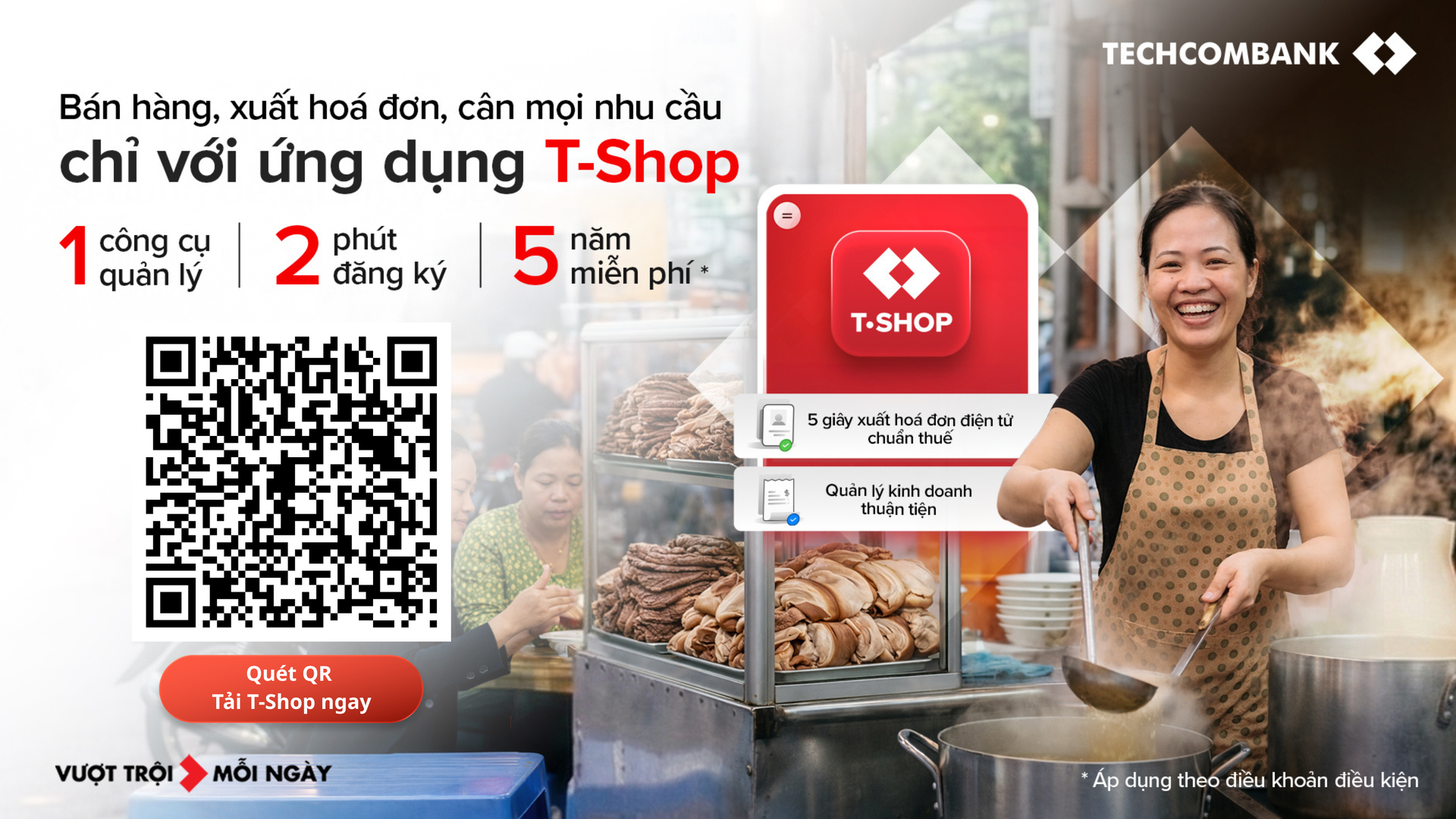Ngân hàng hiến kế giúp tiểu thương minh bạch dòng tiền, hộ kinh doanh rộng cửa vay vốn - Ảnh 1.