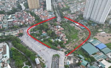 Hà Nội lấy ý kiến phương án bồi thường, tái định cư khu vực làm cầu vượt đường 70