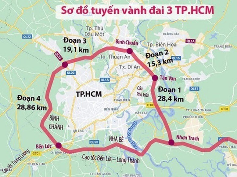 TP giàu nhất Việt Nam dự kiến cần 60.000 tỷ để lên đời tuyến vành đai huyết mạch lớn nhất phía Nam- Ảnh 2. TP giàu nhất Việt Nam dự kiến cần 60.000 tỷ để lên đời tuyến vành đai huyết mạch lớn nhất phía Nam- Ảnh 2.