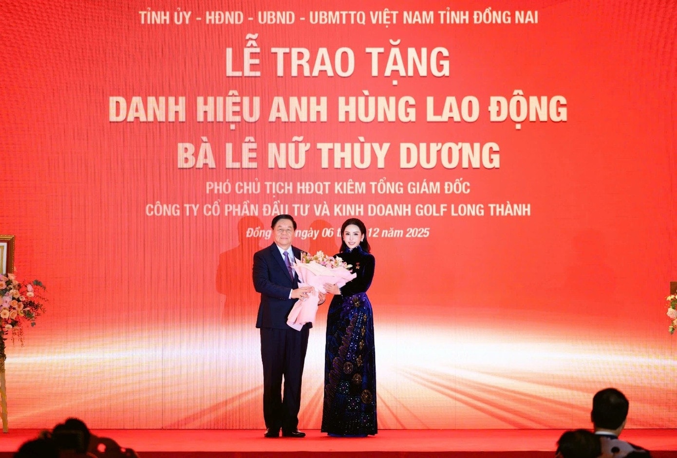 Anh hùng Lao động Lê Nữ Thùy Dương