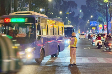 Triển khai AI và gom dữ liệu từ 223.000 xe kinh doanh vận tải: CSGT TP. HCM sẽ dễ dàng phát hiện và xử lý những vi phạm của tài xế