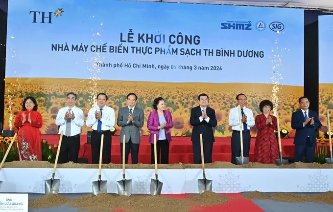 Hình ảnh tại lễ khởi công. Nguồn ảnh: Báo Sài Gòn Giải Phóng Hình ảnh tại lễ khởi công. Nguồn ảnh: Báo Sài Gòn Giải Phóng