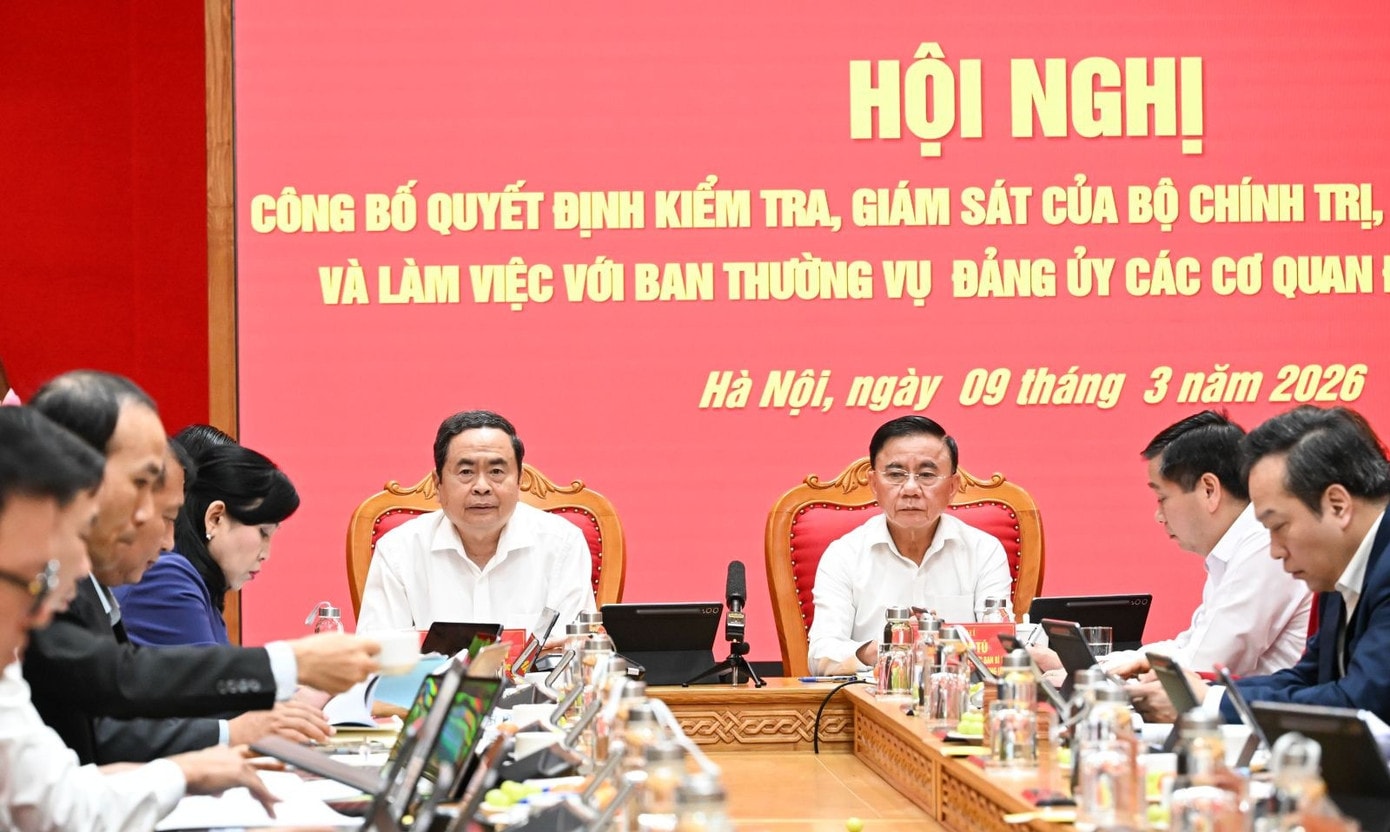 Quang cảnh hội nghị. Ảnh: Cổng thông tin Đảng Cộng sản. tienphong-93hoinghi1.jpg