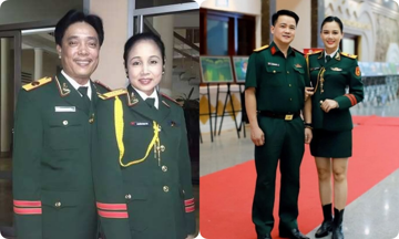 2 nghệ sĩ nổi tiếng Vbiz kết hôn với 'sếp' nhà hát quân đội, cuộc sống hôn nhân khiến nhiều người bất ngờ