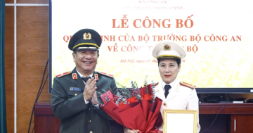 Bổ nhiệm Đại tá Nguyễn Thị Thu Hằng giữ chức Phó Cục trưởng Cục Truyền thông Công an nhân dân