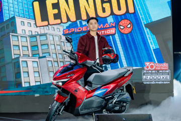 Honda Việt Nam tung mẫu xe tay ga lấy cảm hứng từ Spider-Man và Venom, giá 48 triệu đồng, số lượng chỉ 4.000 xe