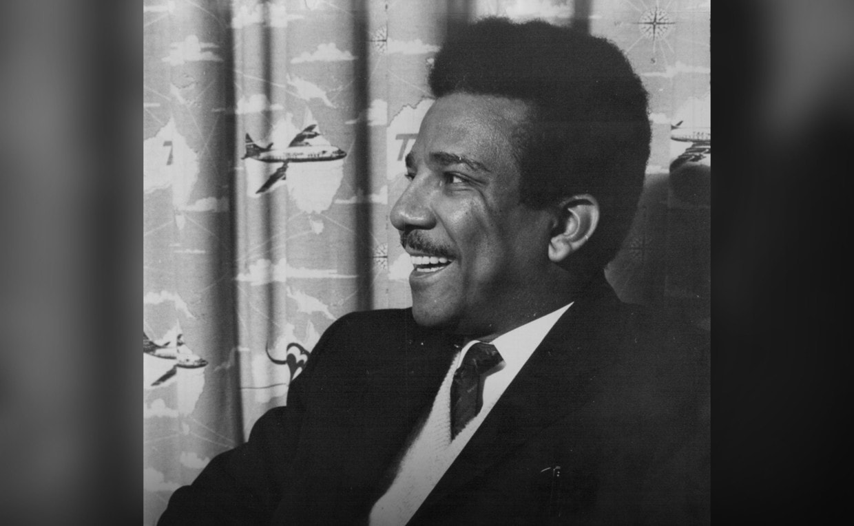 Giáo sư Ali Mazrui, Trưởng khoa Khoa học Chính trị tại Đại học Kampala ở Uganda, ngày 28/5/1972. Ảnh: Fairfax Media. hat-nhan-2.jpg
