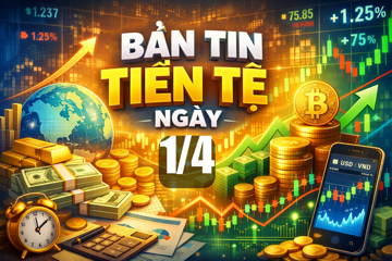 Bản tin tiền tệ 1/4: NHNN bơm ròng gần 45.000 tỷ đồng, lãi suất qua đêm hạ nhiệt xuống 9,5%