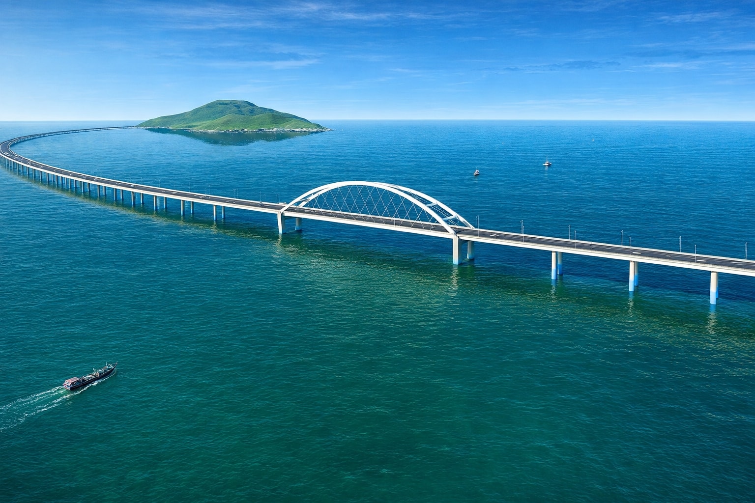 Lần đầu tiên trong lịch sử, Việt Nam làm cầu vượt biển dài 18km với tổng vốn gần 26.000 tỷ: <a style='text-decoration: none;' href='/TOP'>TOP</a> 3 Đông Nam Á, xóa bỏ hoàn toàn kỷ lục trước đó- Ảnh 2.
