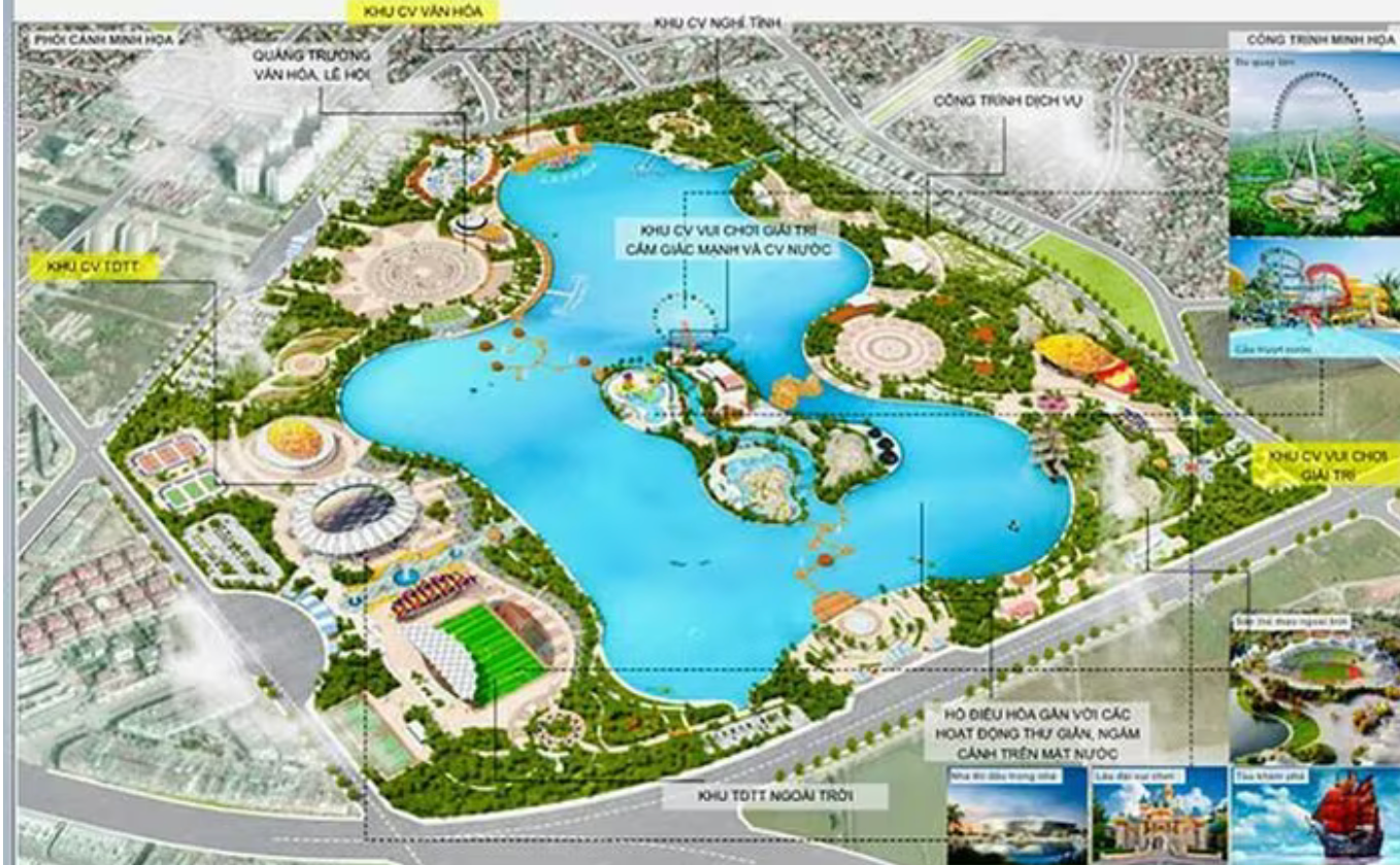 Hà Nội sắp khởi công xây dựng thêm công viên mới, quy mô 100ha, rộng gấp đôi công viên Thống Nhất- Ảnh 1. Hà Nội sắp khởi công xây dựng thêm công viên mới, quy mô 100ha, rộng gấp đôi công viên Thống Nhất- Ảnh 1.