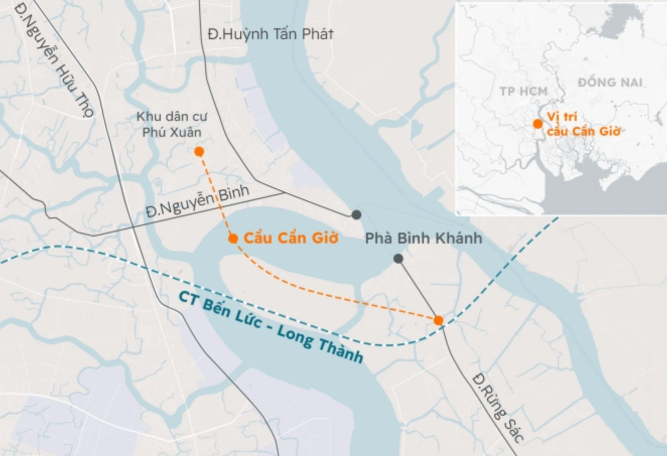 Khoảng 2 tháng nữa, khởi công xây dựng cầu dây văng lớn nhất thành phố giàu nhất Việt Nam, vốn đầu tư hơn 13.000 tỷ- Ảnh 2. Khoảng 2 tháng nữa, khởi công xây dựng cầu dây văng lớn nhất thành phố giàu nhất Việt Nam, vốn đầu tư hơn 13.000 tỷ- Ảnh 2.