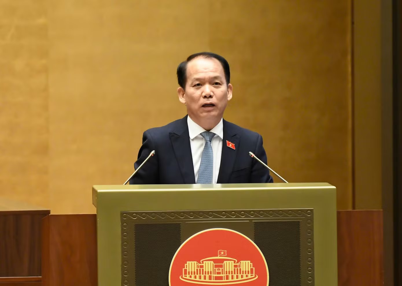 Bộ trưởng Bộ Tư pháp Hoàng Thanh Tùng. Ảnh: Như Ý Bộ trưởng Tư pháp: Giao dịch bất động sản phải công chứng theo địa hạt để ‘ngăn chặn gian lận’ - Ảnh 1.