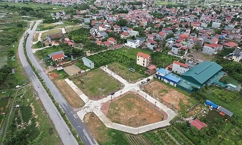 Một khu đất đấu giá tại Hà Nội Hà Nội: Nhiều xã, phường dự kiến thu trên 1.000 tỷ đồng từ đấu giá đất - Ảnh 1.