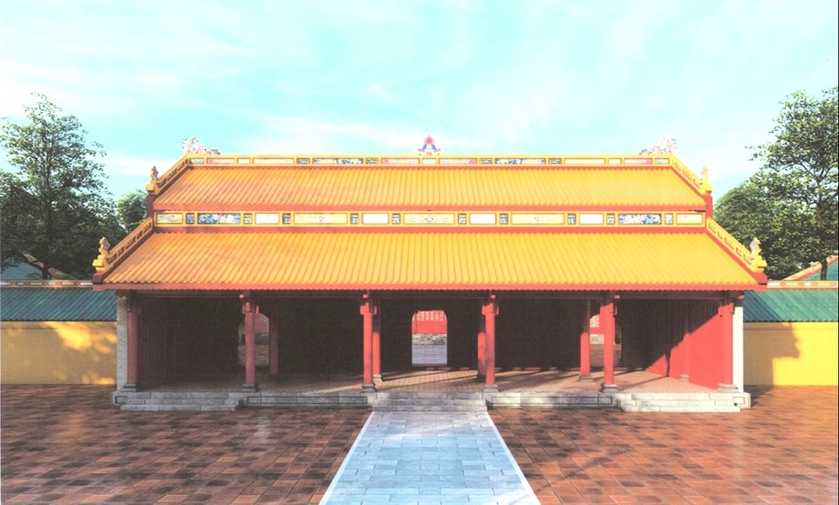 Tử Cấm Thành của Việt Nam sẽ phục hồi cổng chính 65 tỷ- Ảnh 1. Tử Cấm Thành của Việt Nam sẽ phục hồi cổng chính 65 tỷ- Ảnh 1.