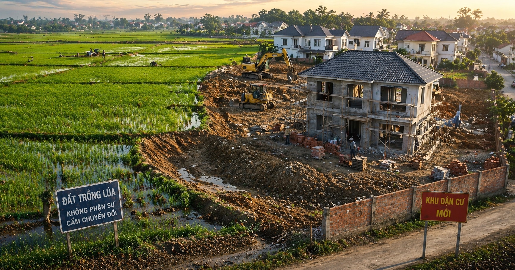 Kể từ nay, chuyển đất trồng lúa sang đất ở trái phép có thể bị phạt đến 400 triệu đồng- Ảnh 1. Kể từ nay, chuyển đất trồng lúa sang đất ở trái phép có thể bị phạt đến 400 triệu đồng- Ảnh 1.