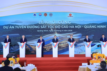 Đứng trước Thủ tướng Lê Minh Hưng, đối tác của Vingroup cam kết mang tới những 'cái nhất' cho tuyến đường sắt 5,6 tỷ USD