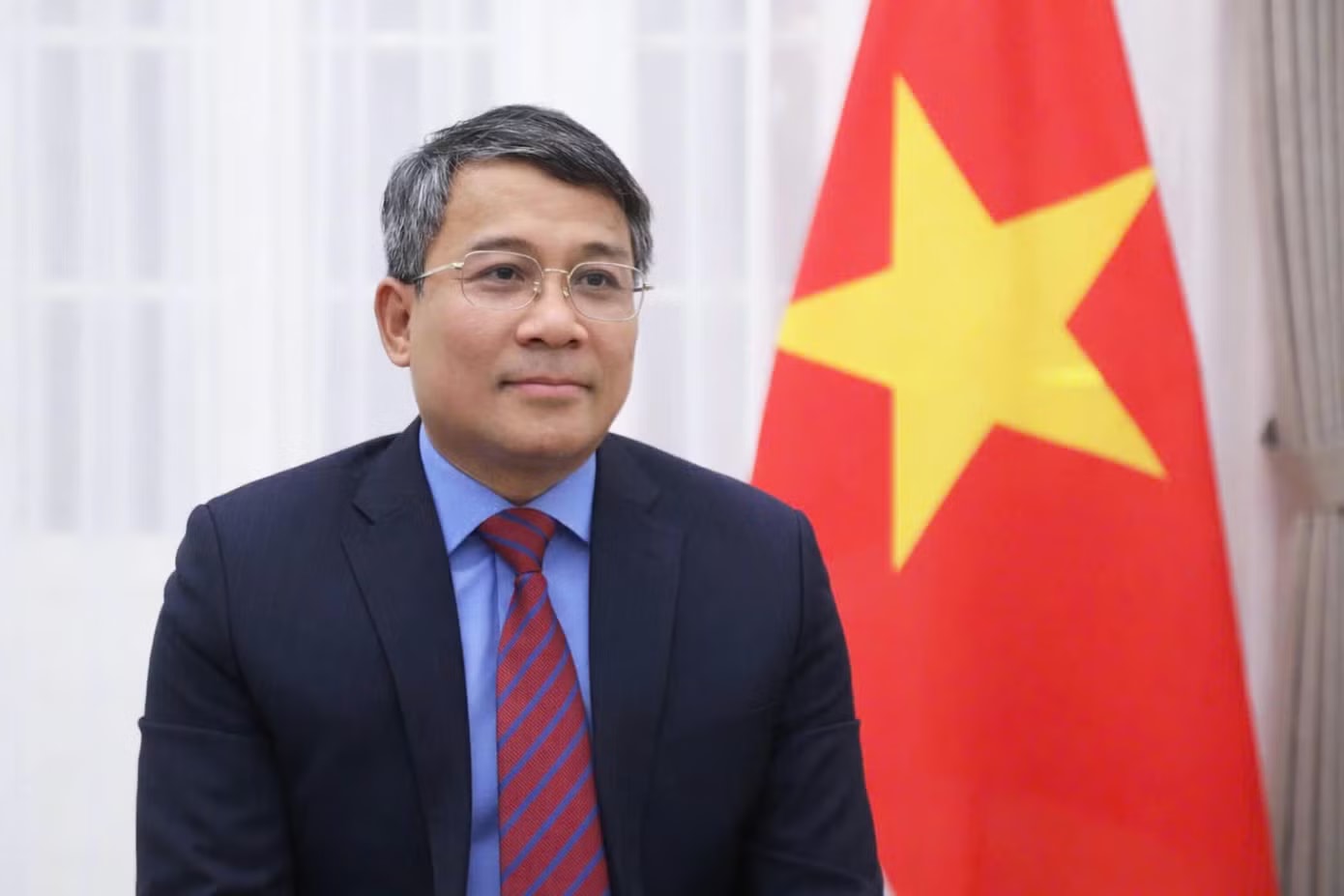 Thứ trưởng Thường trực Bộ Ngoại giao Nguyễn Minh Vũ. Ảnh: Mofa. Ba ý nghĩa rất đặc biệt trong chuyến thăm Trung Quốc của Tổng Bí thư, Chủ tịch nước Tô Lâm - Ảnh 2.