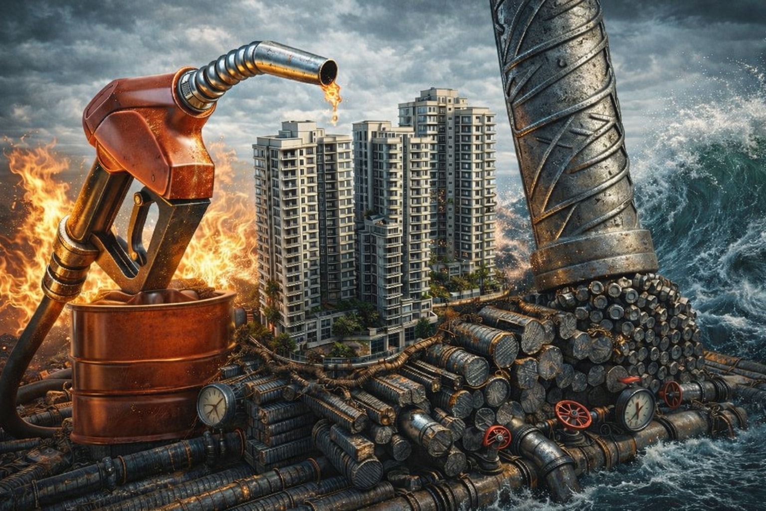 TS Nguyễn Trí Hiếu: Bất động sản đang trong 'gọng kìm' chi phí, chật vật trước cơn 'sóng giá'- Ảnh 1. TS Nguyễn Trí Hiếu: Bất động sản đang trong 'gọng kìm' chi phí, chật vật trước cơn 'sóng giá'- Ảnh 1.