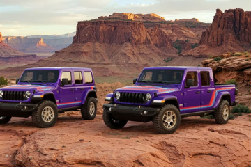 Jeep tung bản đặc biệt Wrangler và Gladiator Rewind: Cỗ máy thời gian đưa thiết kế xe việt dã trở về thập niên 90 với một loạt trang bị hiếm