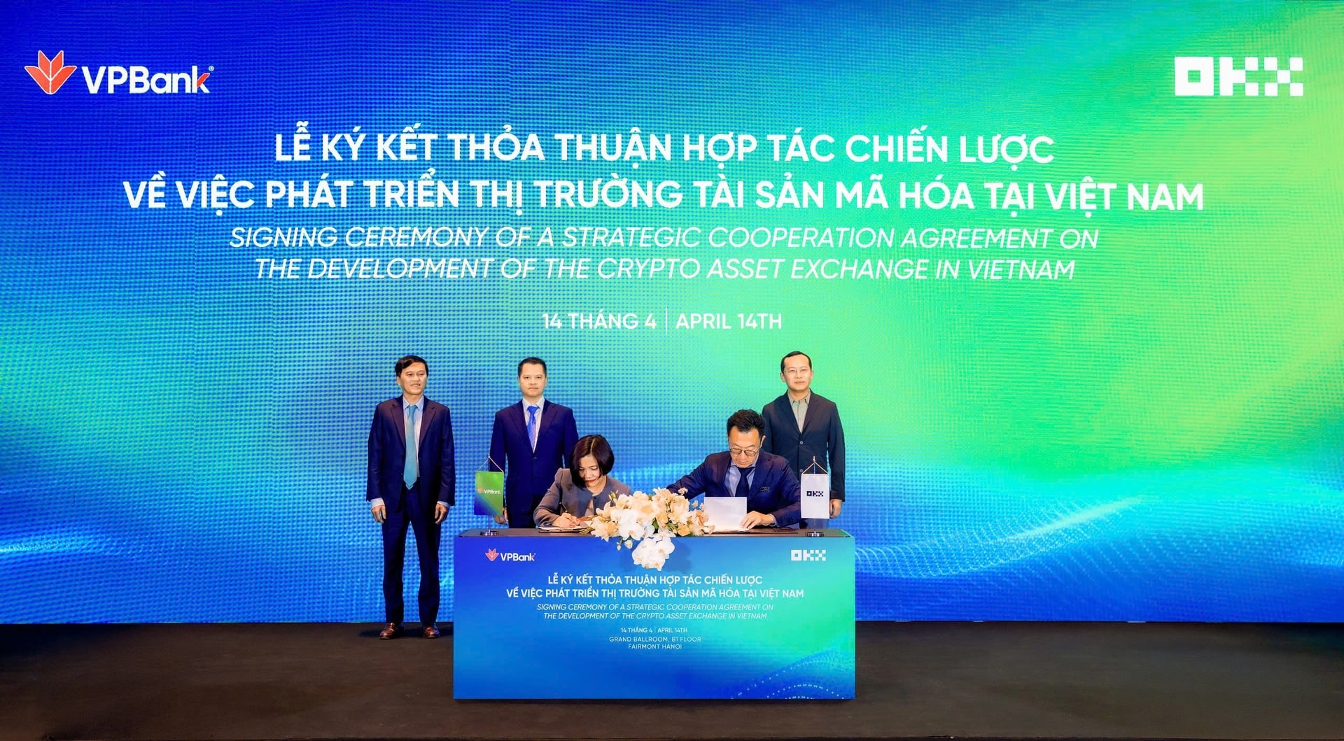 OKX và VPBank ký thỏa thuận hợp tác chiến lược phát triển hợp tác trong lĩnh vực tài sản số và ứng dụng công nghệ blockchain - Ảnh 1.