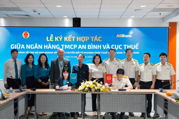 Kê khai, nộp thuế dễ dàng hơn: ABBank hợp tác với Cục Thuế triển khai giải pháp số