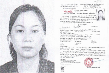 Truy nã đặc biệt một phụ nữ SN 1989